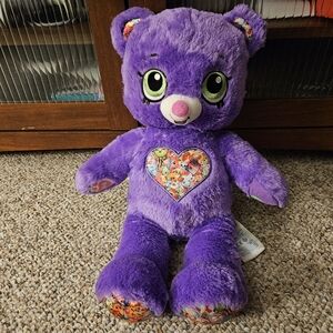 Build A Bear Purple Shopkins Bear